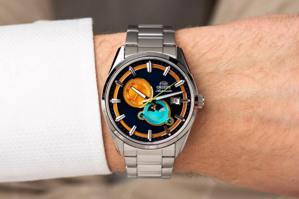 Orient Stretto Sun & Moon Automatic RA-AK0316L30B