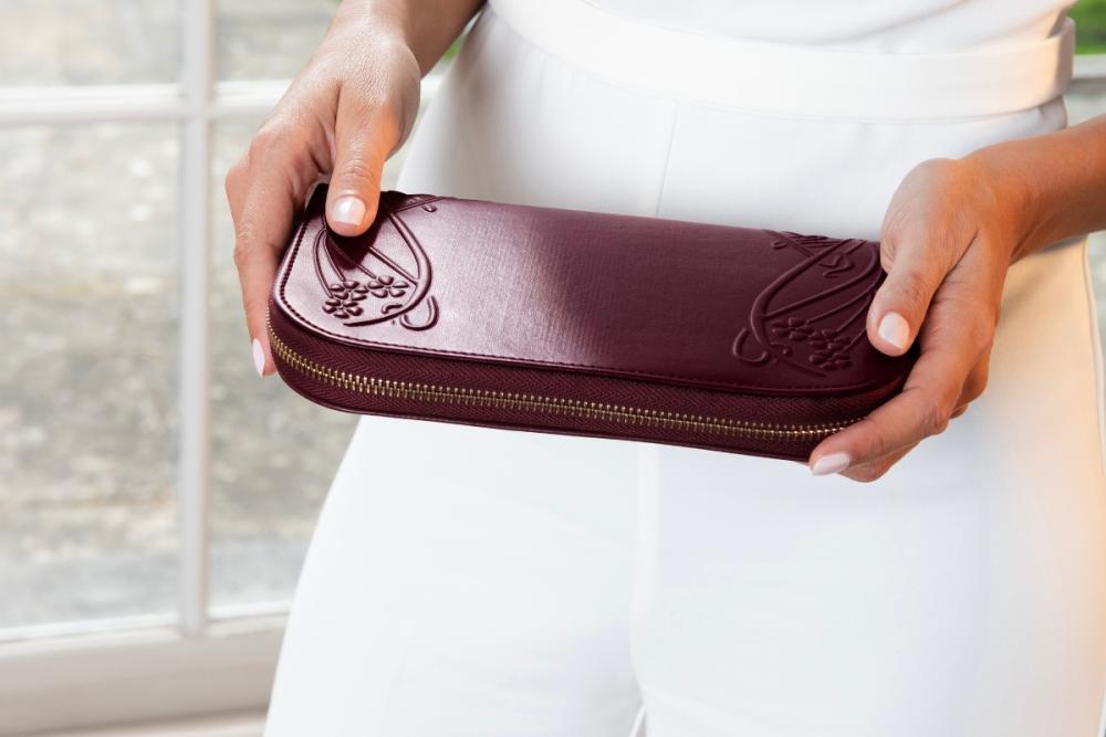 Wolf x Liberty Ianthe Burgundy 381427