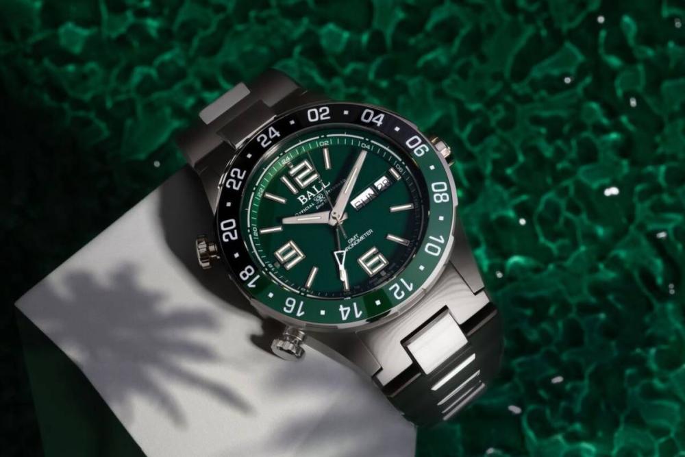Zegarek męski Ball Roadmaster Marine GMT Automatic Titanium Limited Edition