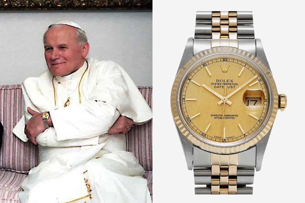 Jan Paweł II Rolex Datejust 16233
