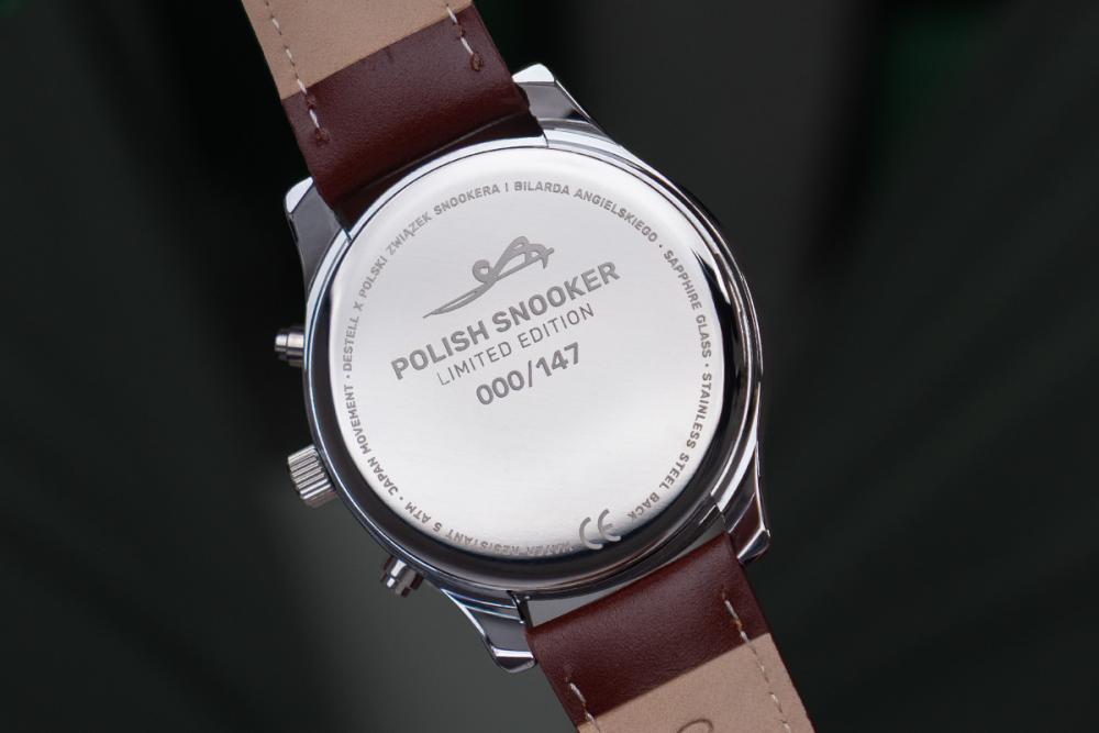 DESTELL Polish Snooker Premium Chronograph Limited Edition grawer