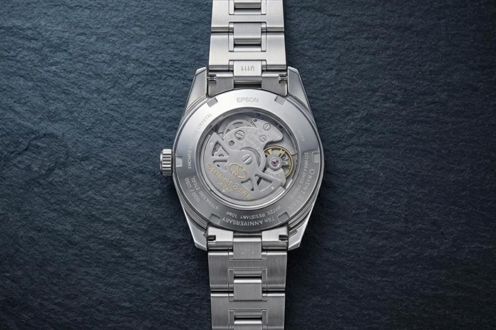 męski zegarek Orient Star Contemporary Date Automatic 75th Anniversary Limited Edition RE-AU0114E00B
