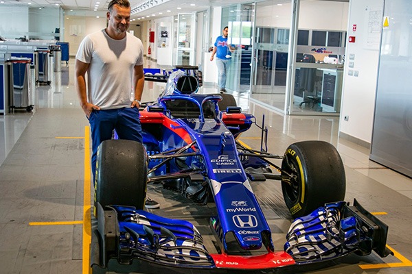 Adam Kornacki bolid F1