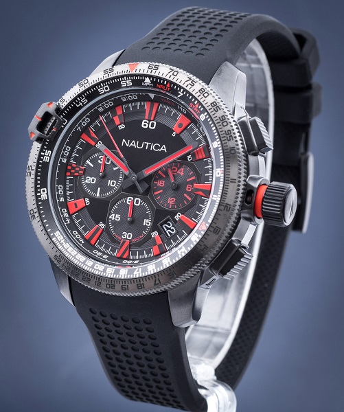 zegarek męski Nautica Mission Bay Chronograph NAPMSB001