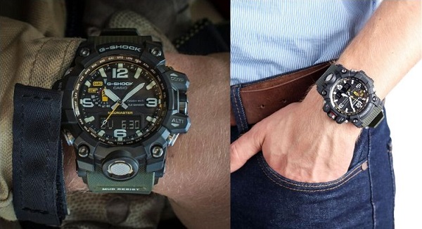 zegarek G-Shock Mudmaster GWG-1000-1a3er kolaż