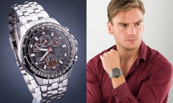 zegarek męski Citizen Skyhawk Promaster JY0080-62E kolaż