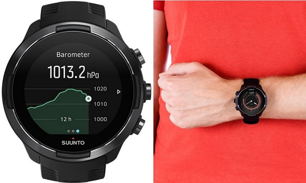 Zegarek Suunto 9 Baro Black SS050019000 kolaż