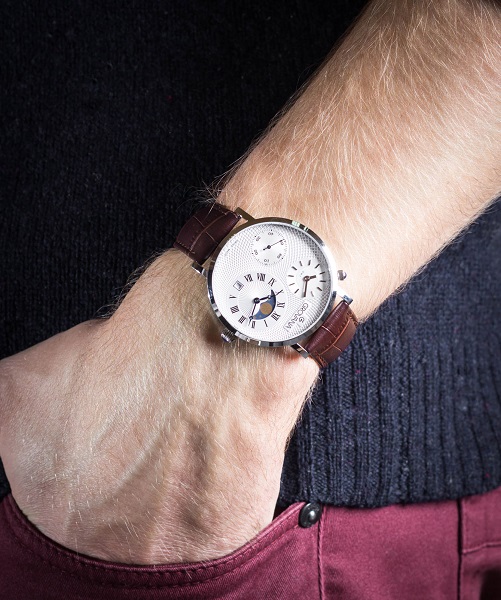 Zegarek męski Grovana Moonphase