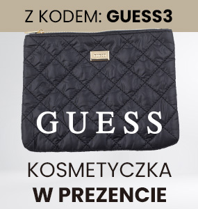 Gratis od GUESS – elegancka kosmetyczka w prezencie!