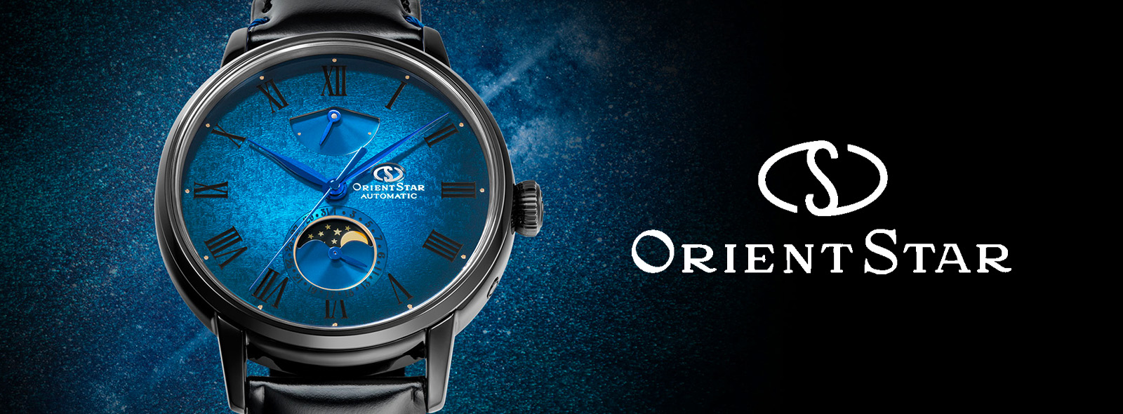 Nocne niebo na nadgarstku: ekskluzywny zegarek Orient Star Moon Phase M45  F7 Limited Edition | Zegarownia.pl Blog