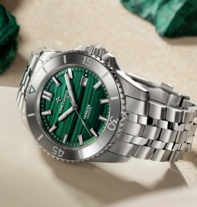 Venezianico Nereide Malachite. Naturalne piękno malachitu w zegarmistrzowskim wydaniu