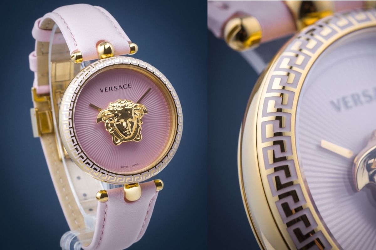 Zegarek damski Versace różowy