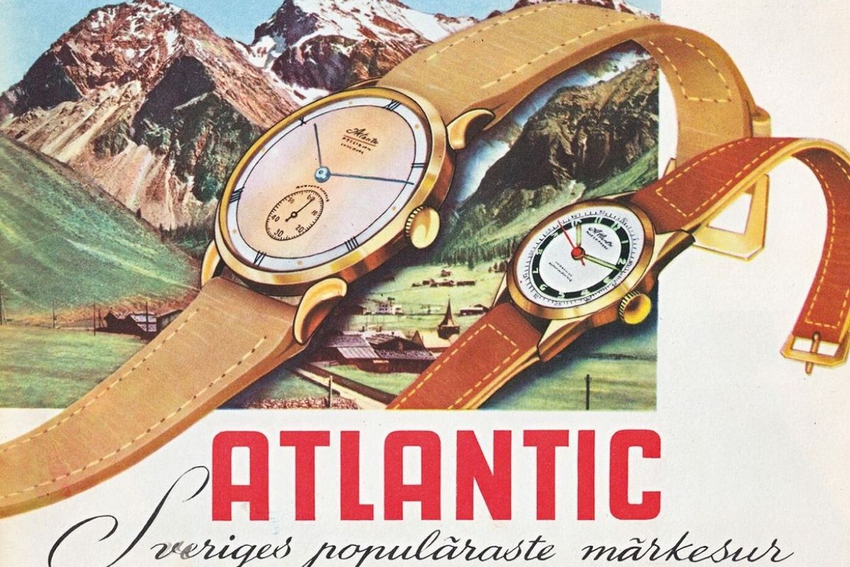 Zegarek Atlantic reklama