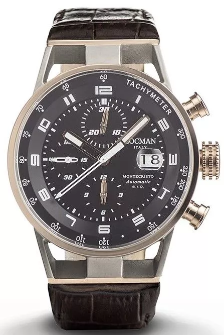 Zegarek męski Locman Montecristo Chronograph Automatic 0516M01S-00BKWHPK