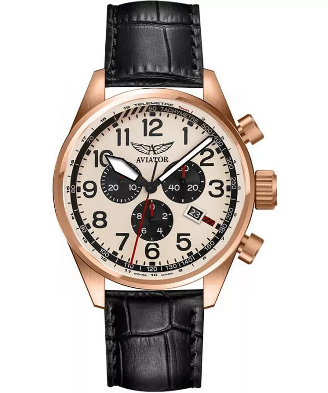 Zegarek męski Aviator Airacobra Chronograph Outlet V.2.25.2.173.4-WYP250079