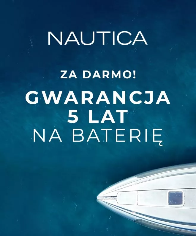 Nautica 5 lat dodatkowej gwarancji na baterię 