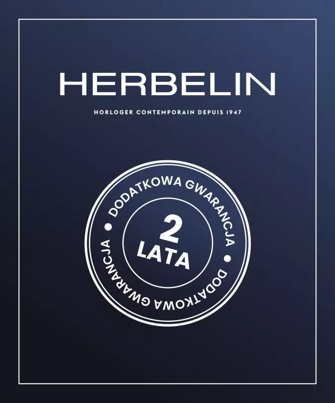 Herbelin 2 lata dodatkowej gwarancji 