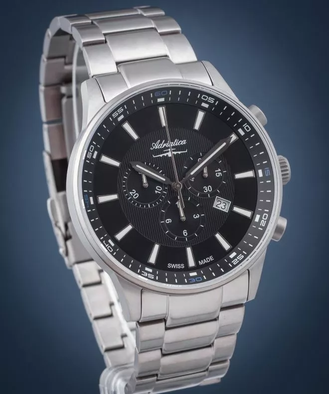 Zegarek męski Adriatica Titanium Chronograph Outlet A8281.4114CH1-WYP230146