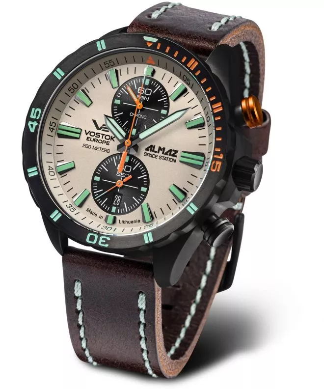 Zegarek męski Vostok Europe Almaz Chrono Limited Edition Outlet 6S11-320C677-WYP240778