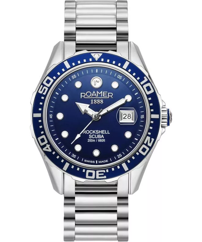 Zegarek męski Roamer Rockshell Mark III Scuba 220858 41 45 50