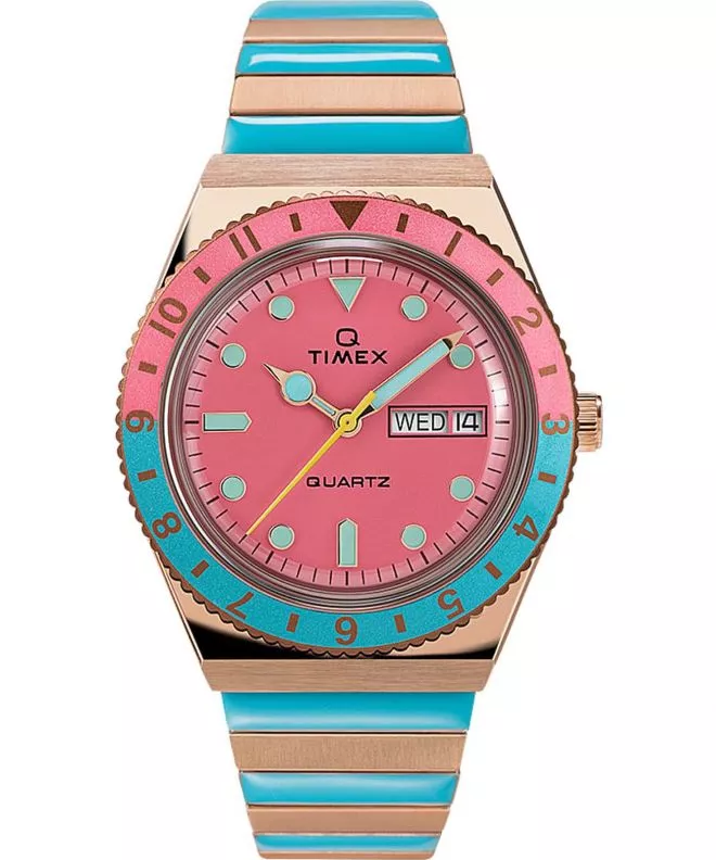 Zegarek damski Timex Q Malibu TW2U81500