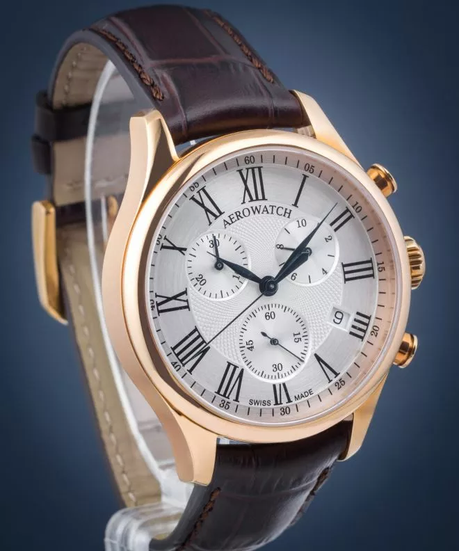 Zegarek męski Aerowatch Renaissance Chrono Outlet 79986-RO01-WYP230237