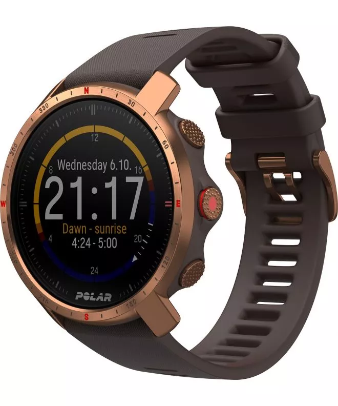 Smartwatch Polar Grit X Pro Brązowo-Miedziany M/L Outlet 725882058702-WYP240586