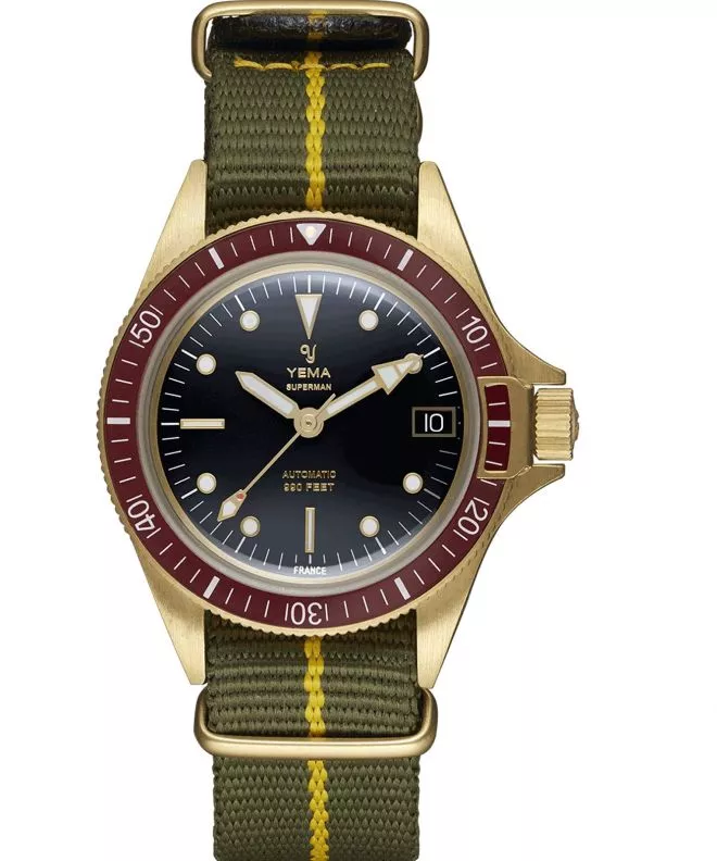 Zegarek męski Yema Superman Bronze YSUPZ20D41-AZS
