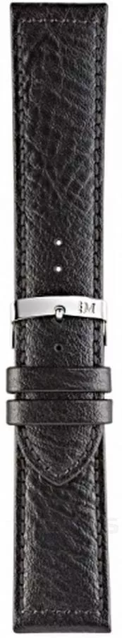 Pasek Morellato Panamera Cuoio Rugato Nero 20mm A01X4938C22019CR20