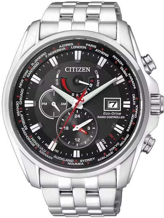 Zegarek męski Citizen Eco-Drive Radio Controlled AT9030-55E