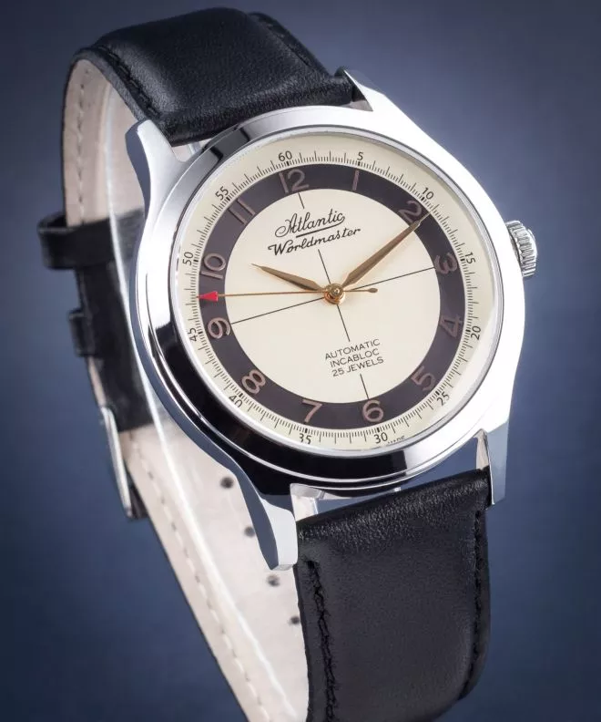 Zegarek męski Atlantic Worldmaster Automatic Incabloc 53754.41.93RB