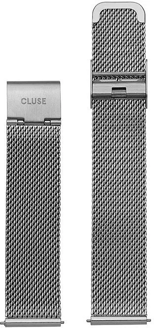 Bransoleta Cluse Minuit Mesh Silver 16 mm				 CS1401101028 (CLS345)