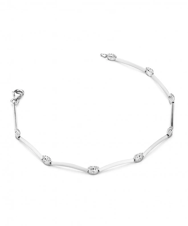 Bransoletka Bonore ze Złota próby 585 z diamentem 0,04 ct 173437