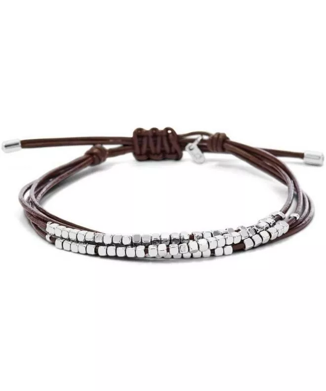 Bransoletka damska Fossil Leather Bracelet JA6379040