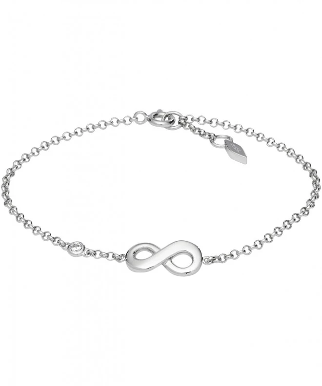 Bransoletka damska Fossil Sterling Silver 																				 JFS00393040