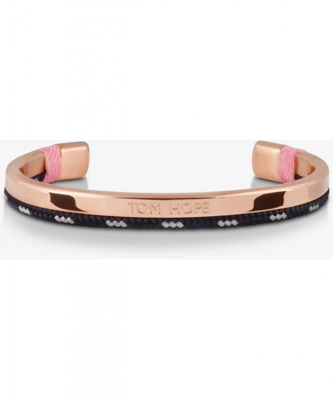Bransoletka damska Tom Hope Hybrid 2 Rose Gold M TM0424