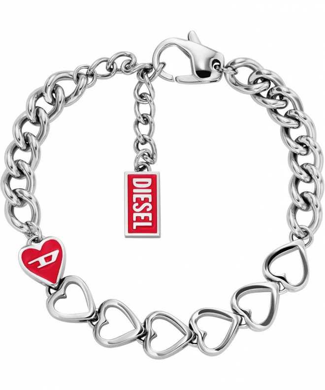 Bransoletka Diesel D Logo DX1668040