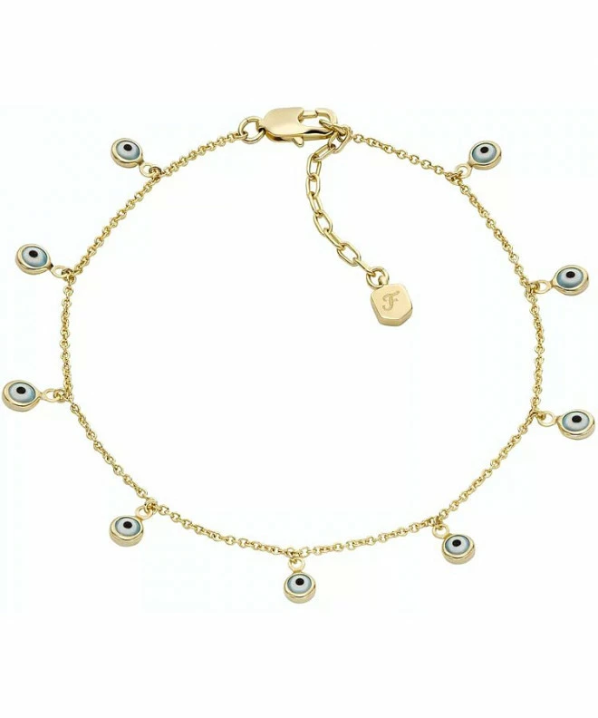 Bransoletka Fossil Sutton Evil Eye Brass JA7285710