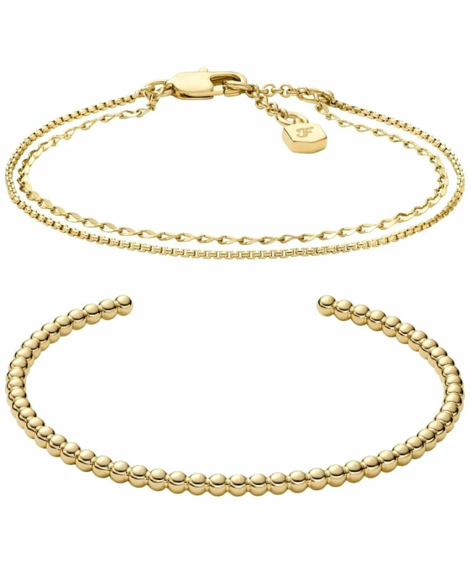 Bransoletka Fossil Ellis Gold-Tone SET JA7293SET