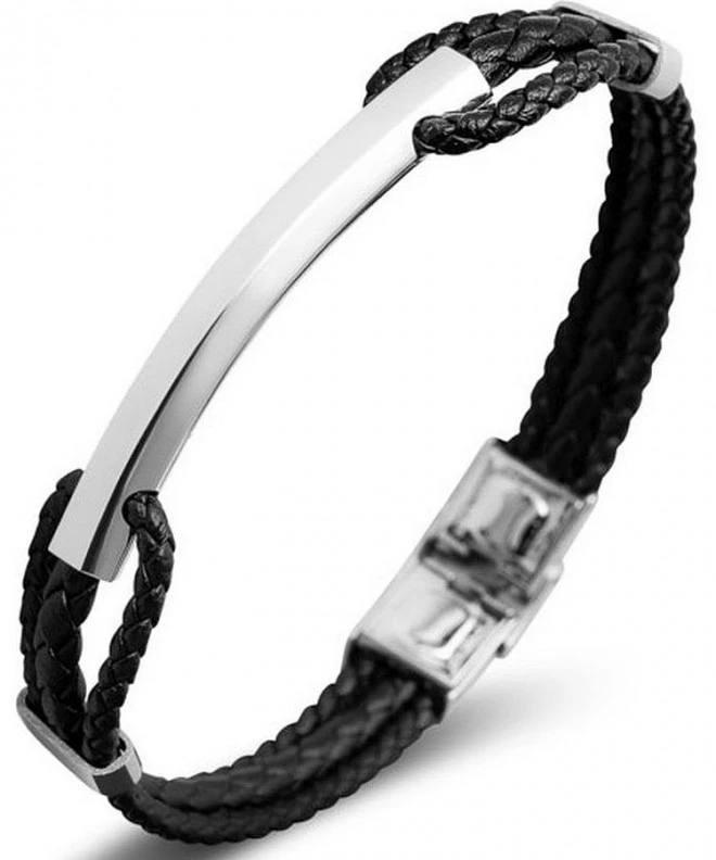 Bransoletka męska Pierre Ricaud Black PR646.5BL