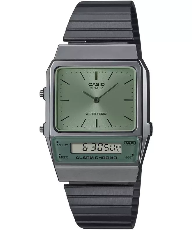 Zegarek Casio VINTAGE Edgy zielony AQ-800ECGG-3AEF