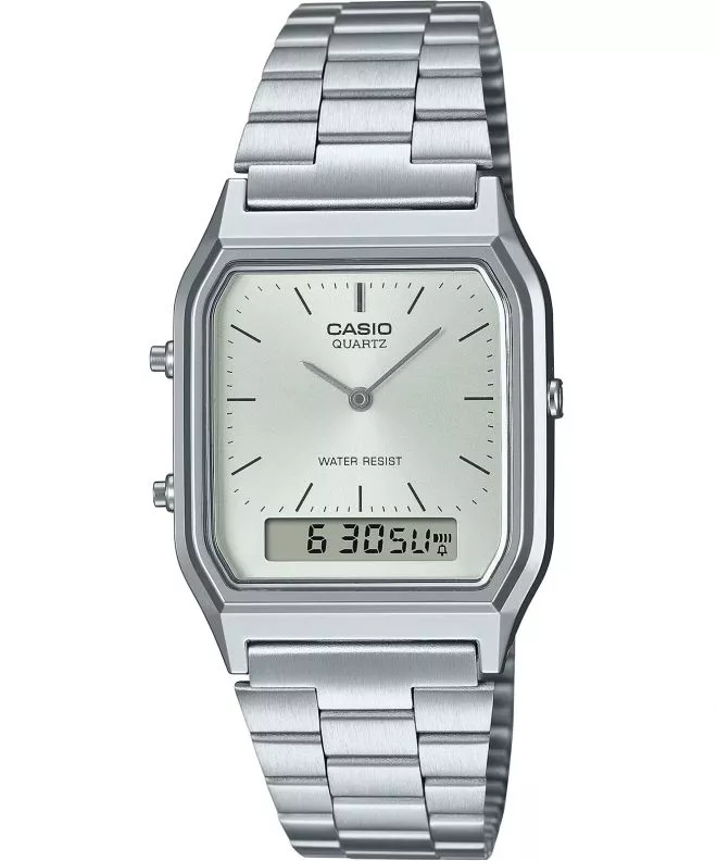 Zegarek Casio VINTAGE Edgy srebrny AQ-230A-7AMQYES