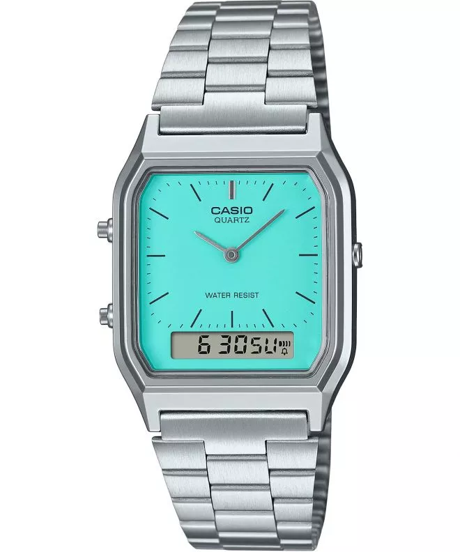 Zegarek Casio VINTAGE Edgy turkusowy AQ-230A-2A2MQYES