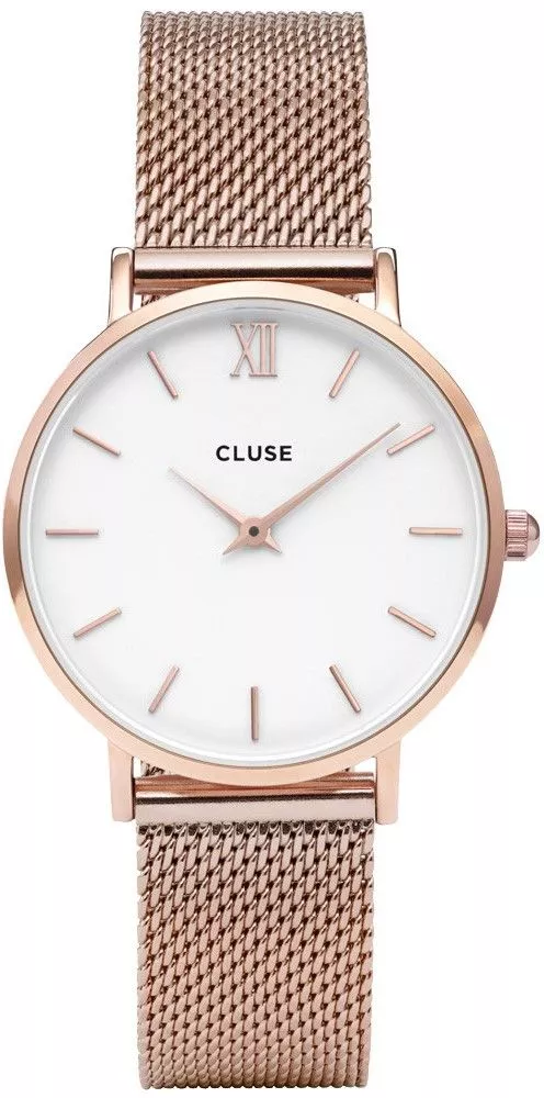 Zegarek damski Cluse Minuit Mesh CW0101203001