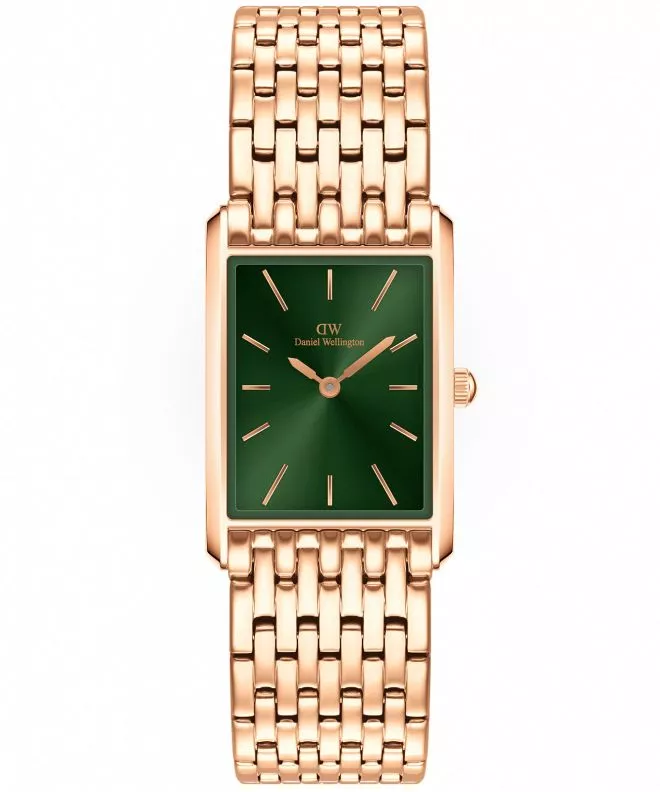 Zegarek damski Daniel Wellington Bound 9-Link Emerald Sunray 22 DW00100704