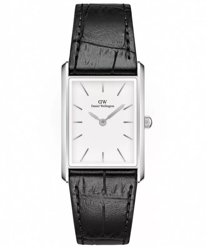 Zegarek damski Daniel Wellington Bound Black Crocodile Silver 24 DW00100697