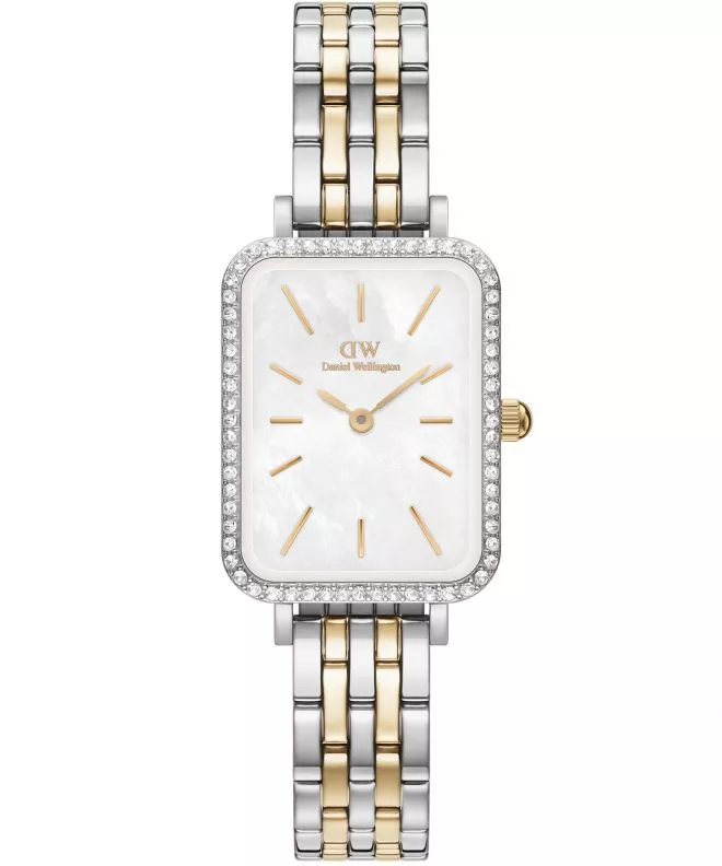 Zegarek damski Daniel Wellington Quadro Lumine Bezel 5-Link Two-Tone 40 DW00100671