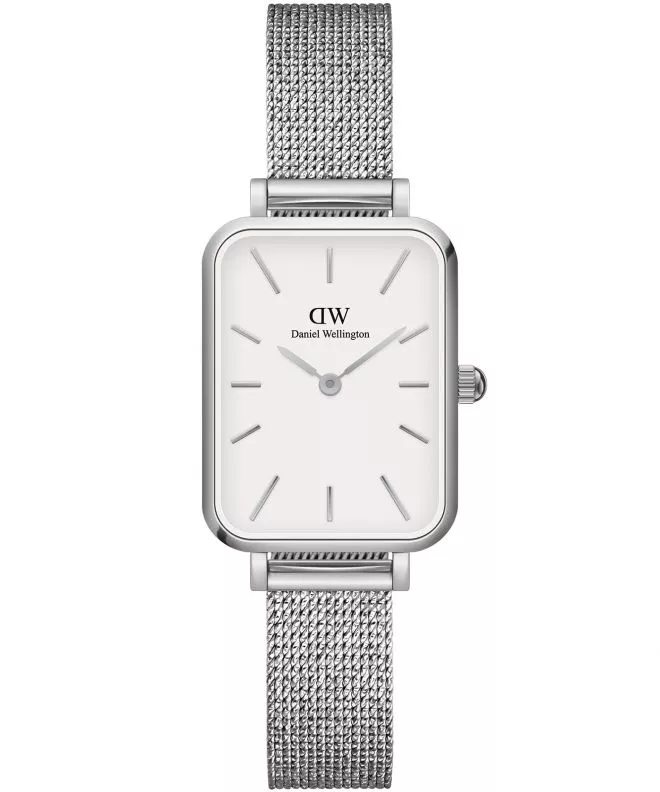 Zegarek damski Daniel Wellington Quadro Pressed Sterling 20 DW00100438