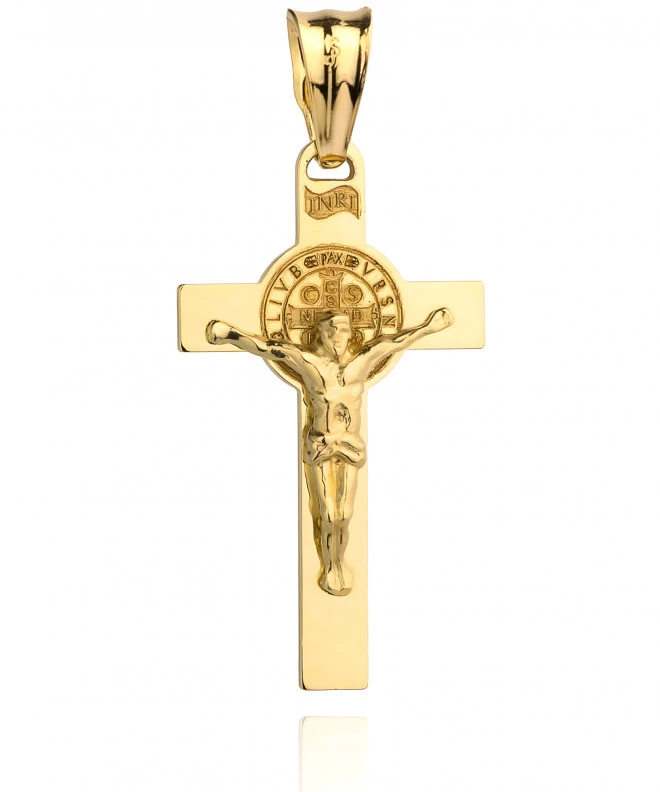 Krzyżyk Bonore ze złota próby 585 147628