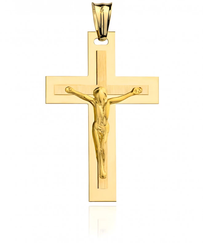 Krzyżyk Bonore ze złota próby 585 147877